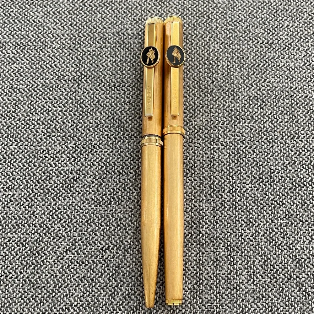 Vintage Cruiser Gold Plated Fountain Pen & Ball Pen Set